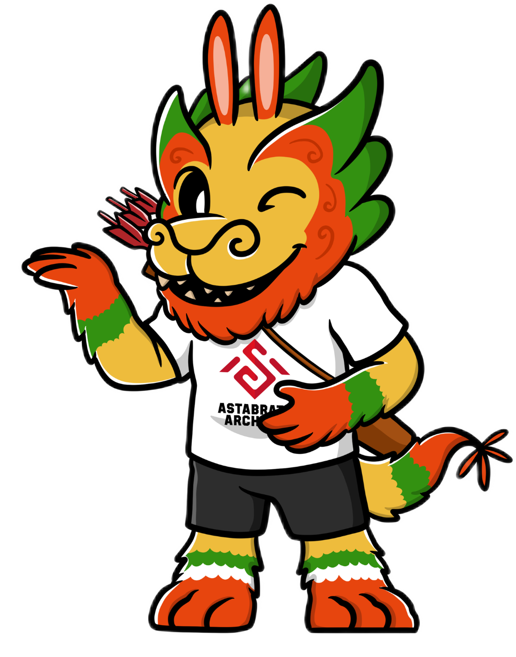 Warasta, maskot Astabrata Archery